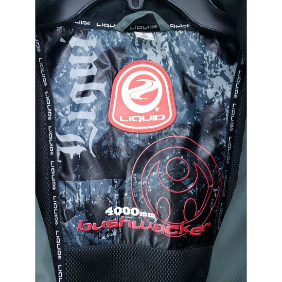 Liquid Insulated Snow Jacket Men's Size Small Gray Bushwacker 4000mm - Picture 8 of 10